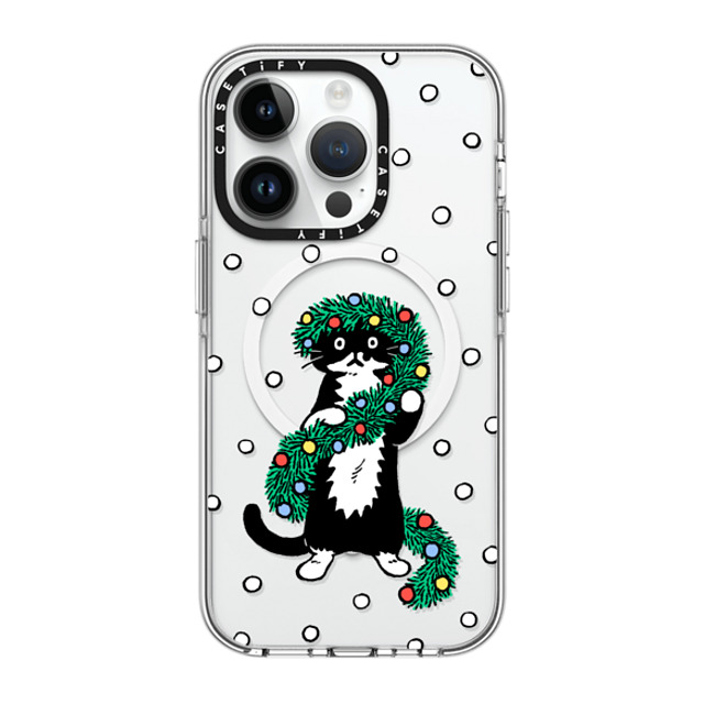 Chocolateye x CASETiFY iPhone 14 Pro ケース クリア クリア ケース MagSafe対応 merry mo