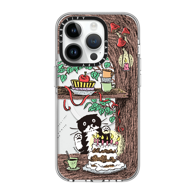 Chocolateye x CASETiFY iPhone 14 Pro ケース クリア クリア ケース MagSafe対応 WINDOW MO