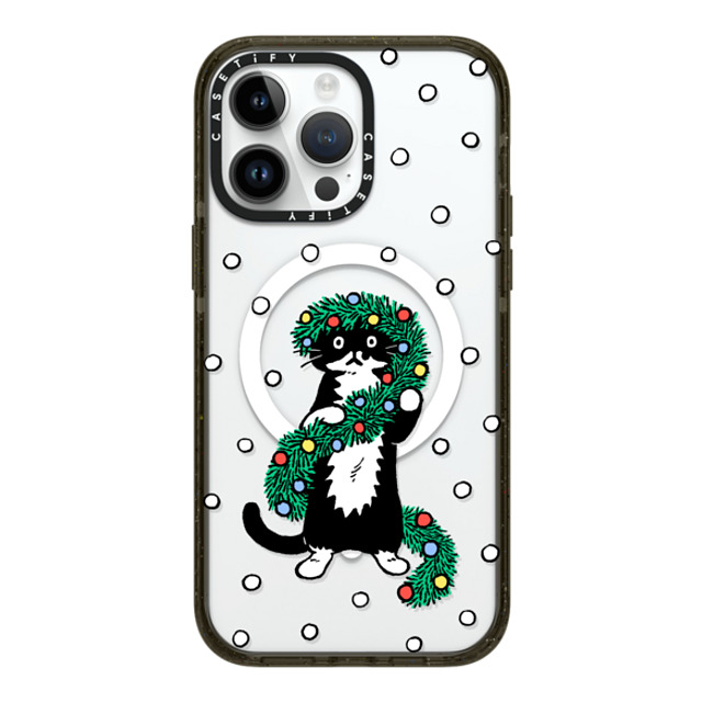 Chocolateye x CASETiFY iPhone 14 Pro Max ケース ブラック インパクトケース MagSafe対応 merry mo