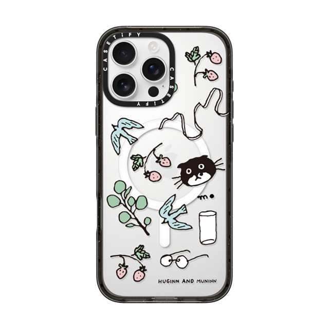 Chocolateye x CASETiFY iPhone 16 Pro Max ケース ブラック インパクトケース MagSafe対応 small things