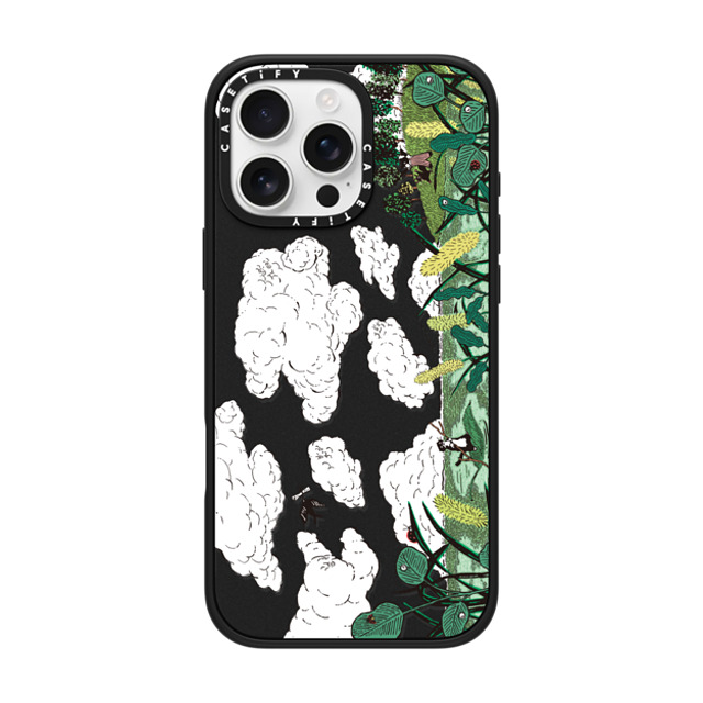 Chocolateye x CASETiFY iPhone 16 Pro Max Case Cat,Animal マットブラック Impact Case MagSafe Compatible summer breeze Mother's Day Chocolateye x CASETiFY iPhone 16 Pro Max Case Cat,Animal マットブラック Impact Case MagSafe Compatible summer breeze Mother's Day