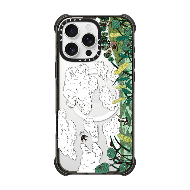 Chocolateye x CASETiFY iPhone 16 Pro Max ケース Cat,Animal ブラック ウルトラ インパクトケース MagSafe 対応 summer breeze Father's Day Chocolateye x CASETiFY iPhone 16 Pro Max ケース Cat,Animal ブラック ウルトラ インパクトケース MagSafe 対応 summer breeze Father's Day