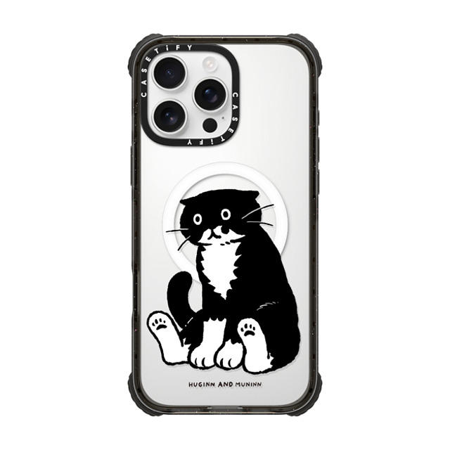Chocolateye x CASETiFY iPhone 16 Pro Max ケース Cat,Animal ブラック ウルトラ インパクトケース MagSafe 対応 Sitting Mo Father's Day Chocolateye x CASETiFY iPhone 16 Pro Max ケース Cat,Animal ブラック ウルトラ インパクトケース MagSafe 対応 Sitting Mo Father's Day
