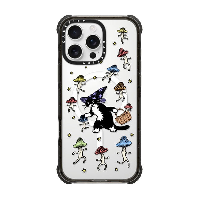 Chocolateye x CASETiFY iPhone 16 Pro Max Case Sticker,Cat Black ウルトラ インパクトケース MagSafe 対応 Mushroom and Mo Mother's Day Chocolateye x CASETiFY iPhone 16 Pro Max Case Sticker,Cat Black ウルトラ インパクトケース MagSafe 対応 Mushroom and Mo Mother's Day