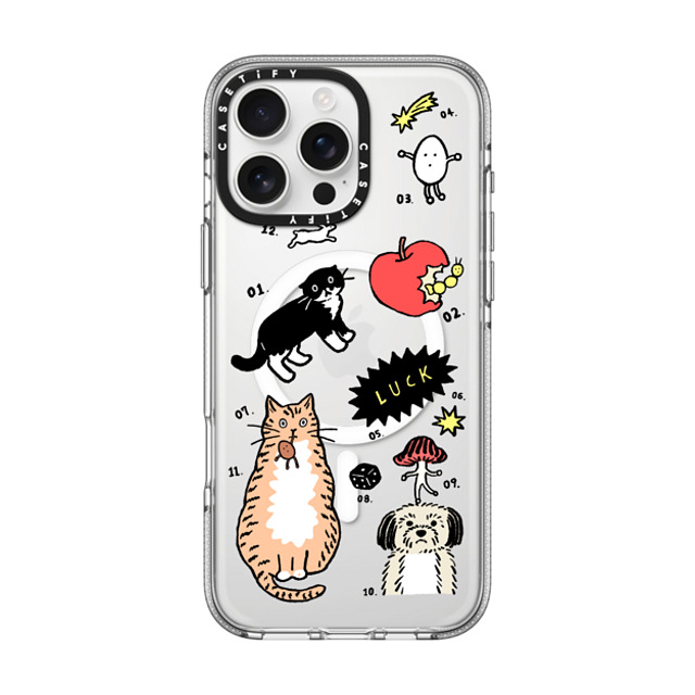 Chocolateye x CASETiFY iPhone 16 Pro Max Case Clear Clear Case MagSafe Compatible Mo and Friends 02 Chocolateye x CASETiFY iPhone 16 Pro Max Case Clear Clear Case MagSafe Compatible Mo and Friends 02