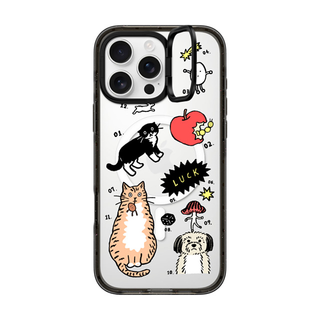 Chocolateye x CASETiFY iPhone 16 Pro Max ケース Sticker,Cat ブラック インパクトリングスタンドケース MagSafe対応 Mo and Friends 02 Father's Day Chocolateye x CASETiFY iPhone 16 Pro Max ケース Sticker,Cat ブラック インパクトリングスタンドケース MagSafe対応 Mo and Friends 02 Father's Day