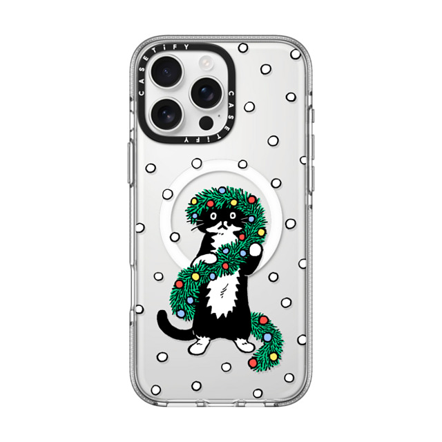 Chocolateye x CASETiFY iPhone 16 Pro Max ケース Cat,Animal クリア クリア ケース MagSafe対応 merry mo Back to School Chocolateye x CASETiFY iPhone 16 Pro Max ケース Cat,Animal クリア クリア ケース MagSafe対応 merry mo Back to School