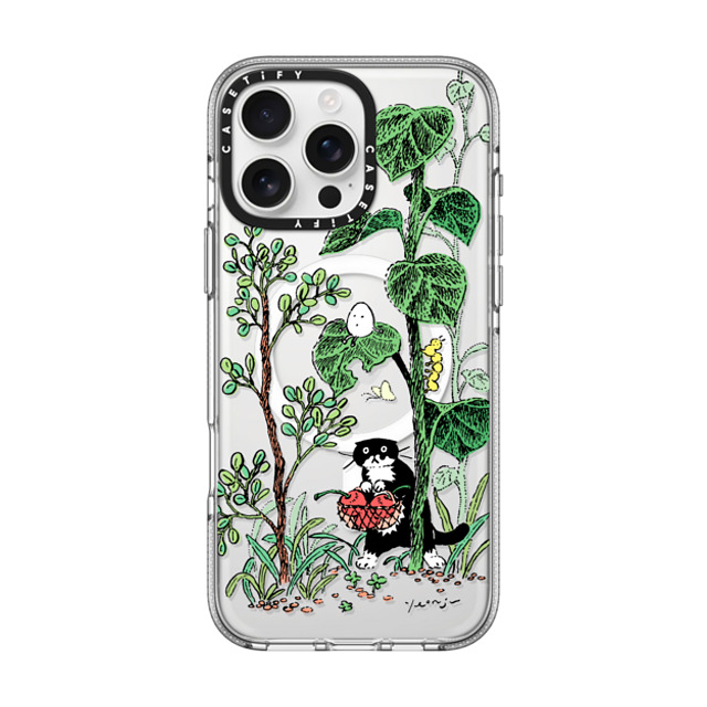 Chocolateye x CASETiFY iPhone 16 Pro Max ケース クリア クリア ケース MagSafe対応 FOREST WALK