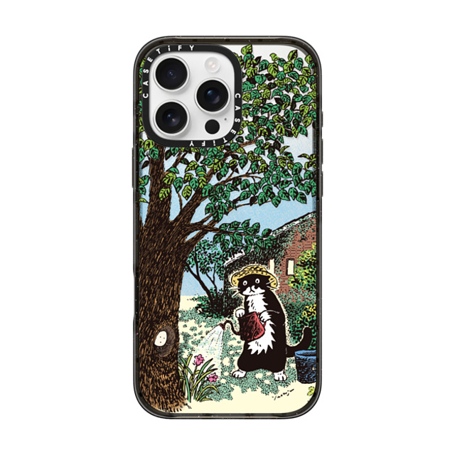 Chocolateye x CASETiFY iPhone 16 Pro Max ケース ブラック インパクトケース EARLY SUMMER