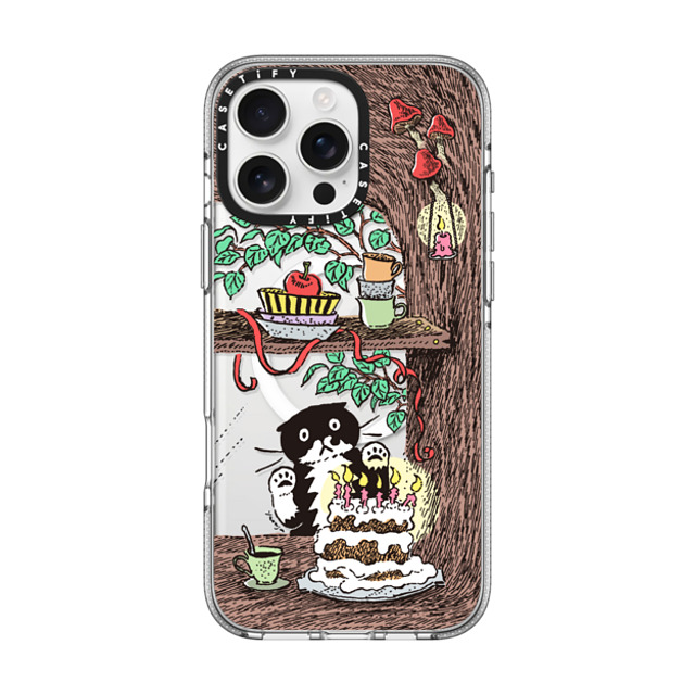 Chocolateye x CASETiFY iPhone 16 Pro Max ケース クリア クリア ケース MagSafe対応 WINDOW MO