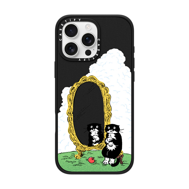 Chocolateye x CASETiFY iPhone 16 Pro Max ケース マットブラック インパクトケース MagSafe対応 MIRROR MO Mother's Day Chocolateye x CASETiFY iPhone 16 Pro Max ケース マットブラック インパクトケース MagSafe対応 MIRROR MO Mother's Day
