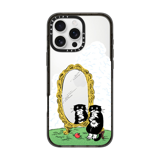 Chocolateye x CASETiFY iPhone 16 Pro Max ケース ブラック インパクトケース MIRROR MO Chocolateye x CASETiFY iPhone 16 Pro Max ケース ブラック インパクトケース MIRROR MO