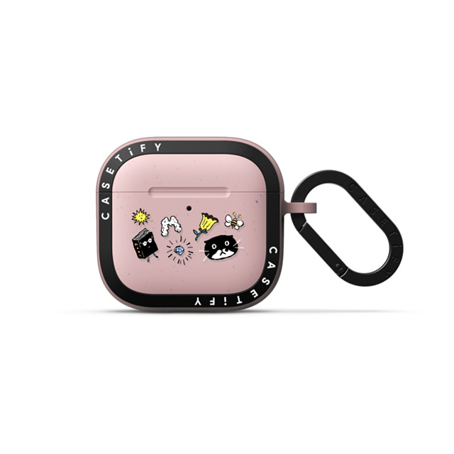 Chocolateye x CASETiFY AirPods 4 Sticker,Cat プリムローズ ピンク バウンス ケース Mo and small friends Back to School Chocolateye x CASETiFY AirPods 4 Sticker,Cat プリムローズ ピンク バウンス ケース Mo and small friends Back to School