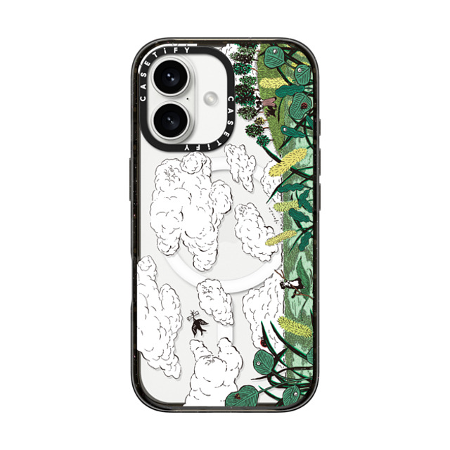 Chocolateye x CASETiFY iPhone 16 Case Cat,Animal Black Impact Case MagSafe Compatible summer breeze Mother's Day Chocolateye x CASETiFY iPhone 16 Case Cat,Animal Black Impact Case MagSafe Compatible summer breeze Mother's Day