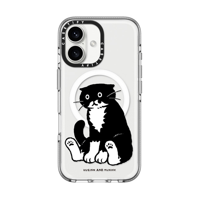 Chocolateye x CASETiFY iPhone 16 ケース クリア クリア ケース MagSafe対応 Sitting Mo Chocolateye x CASETiFY iPhone 16 ケース クリア クリア ケース MagSafe対応 Sitting Mo