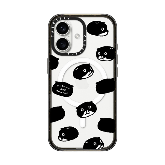Chocolateye x CASETiFY iPhone 16 Case Sticker,Cat Black Impact Case MagSafe Compatible Mo face Father's Day Chocolateye x CASETiFY iPhone 16 Case Sticker,Cat Black Impact Case MagSafe Compatible Mo face Father's Day