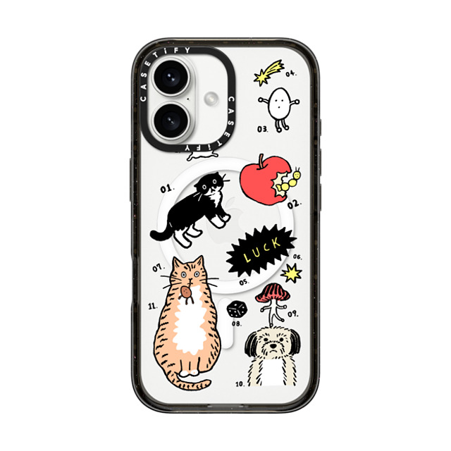 Chocolateye x CASETiFY iPhone 16 Case Black Impact Case MagSafe Compatible Mo and Friends 02 Chocolateye x CASETiFY iPhone 16 Case Black Impact Case MagSafe Compatible Mo and Friends 02