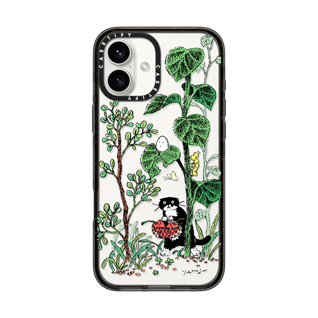 Chocolateye x CASETiFY iPhone 16 Plus ケース ブラック インパクトケース FOREST WALK Back to School Chocolateye x CASETiFY iPhone 16 Plus ケース ブラック インパクトケース FOREST WALK Back to School