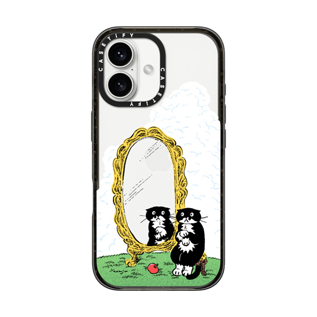 Chocolateye x CASETiFY iPhone 16 ケース ブラック インパクトケース MIRROR MO Father's Day Chocolateye x CASETiFY iPhone 16 ケース ブラック インパクトケース MIRROR MO Father's Day