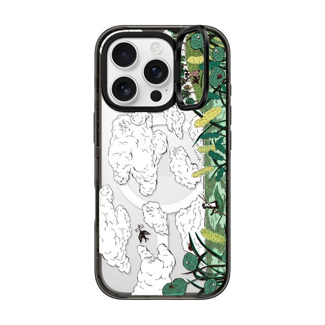 Chocolateye x CASETiFY iPhone 16 Pro Case Cat,Animal Black インパクトリングスタンドケース MagSafe対応 summer breeze Mother's Day Chocolateye x CASETiFY iPhone 16 Pro Case Cat,Animal Black インパクトリングスタンドケース MagSafe対応 summer breeze Mother's Day