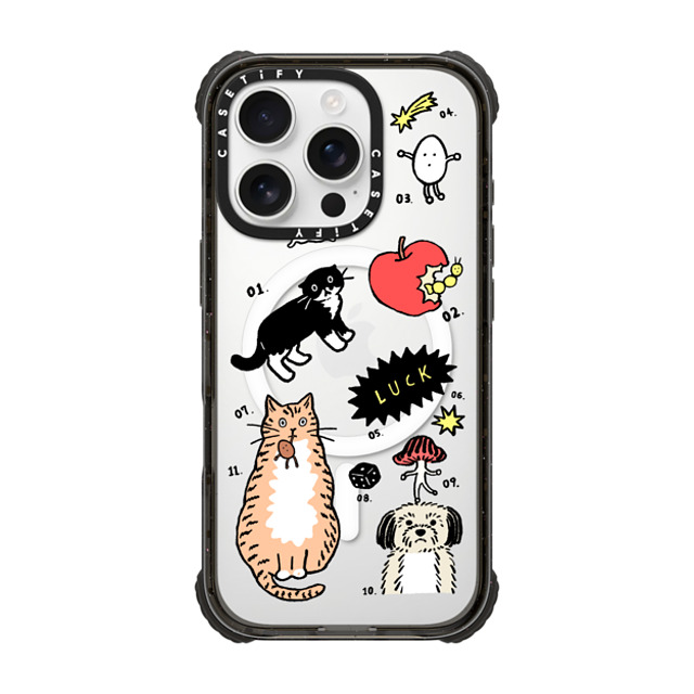 Chocolateye x CASETiFY iPhone 16 Pro Case Black ウルトラ インパクトケース MagSafe 対応 Mo and Friends 02 Chocolateye x CASETiFY iPhone 16 Pro Case Black ウルトラ インパクトケース MagSafe 対応 Mo and Friends 02