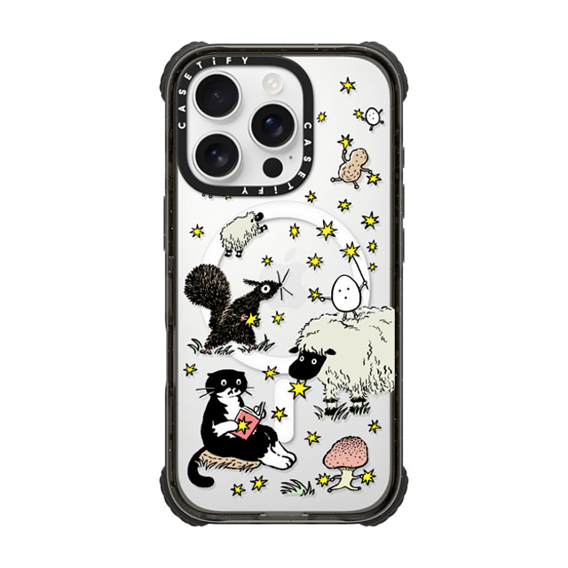 Chocolateye x CASETiFY iPhone 16 Pro Case Black ウルトラ インパクトケース MagSafe 対応 Star mo Chocolateye x CASETiFY iPhone 16 Pro Case Black ウルトラ インパクトケース MagSafe 対応 Star mo