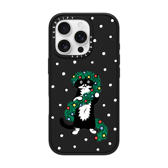 Chocolateye x CASETiFY iPhone 16 Pro ケース マットブラック インパクトケース merry mo