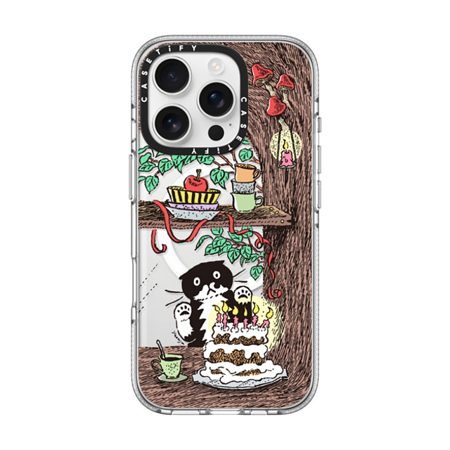 Chocolateye x CASETiFY iPhone 16 Pro ケース クリア クリア ケース MagSafe対応 WINDOW MO