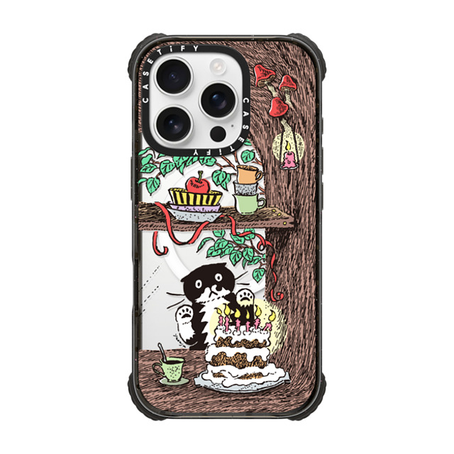 Chocolateye x CASETiFY iPhone 16 Pro Case Black ウルトラ インパクトケース MagSafe 対応 WINDOW MO Chocolateye x CASETiFY iPhone 16 Pro Case Black ウルトラ インパクトケース MagSafe 対応 WINDOW MO