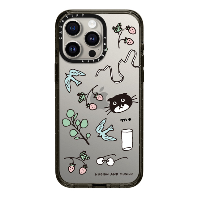 Chocolateye x CASETiFY iPhone 15 Pro Max ケース ブラック インパクトケース small things