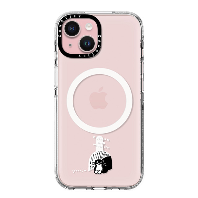 Chocolateye x CASETiFY iPhone 15 Case Cat,Animal Clear Clear Case MagSafe Compatible small space Mother's Day Chocolateye x CASETiFY iPhone 15 Case Cat,Animal Clear Clear Case MagSafe Compatible small space Mother's Day