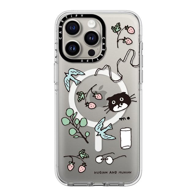 Chocolateye x CASETiFY iPhone 15 Pro Max ケース クリア クリア ケース MagSafe対応 small things