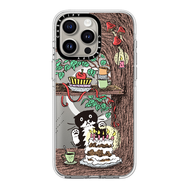 Chocolateye x CASETiFY iPhone 15 Pro Max ケース クリア クリア ケース MagSafe対応 WINDOW MO