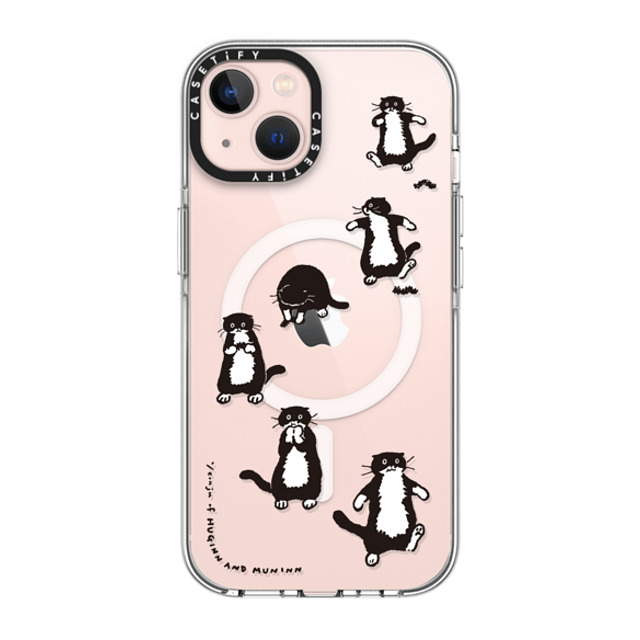 Chocolateye x CASETiFY iPhone 13 ケース クリア クリア ケース MagSafe対応 A SMALL HUNTER