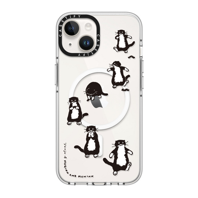 Chocolateye x CASETiFY iPhone 14 Case Clear Clear Case MagSafe Compatible A SMALL HUNTER Chocolateye x CASETiFY iPhone 14 Case Clear Clear Case MagSafe Compatible A SMALL HUNTER