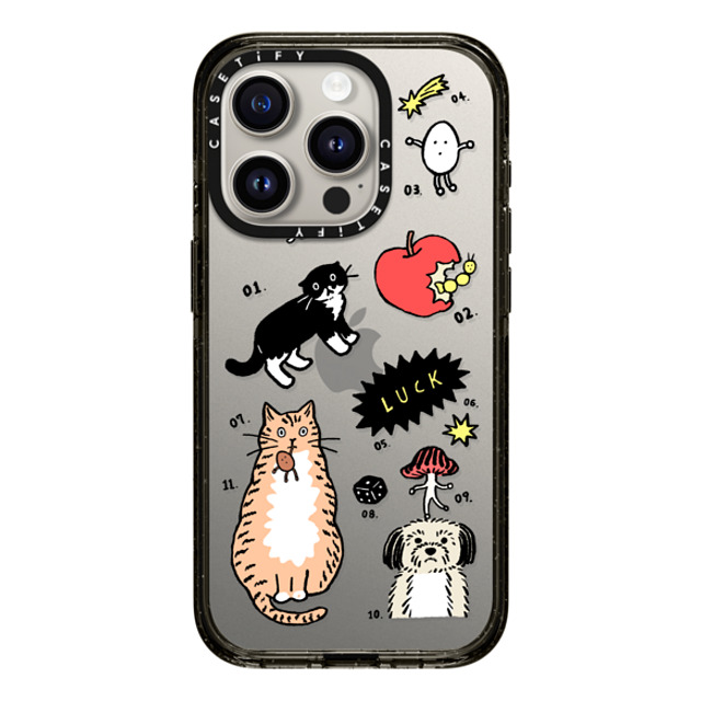Chocolateye x CASETiFY iPhone 15 Pro Case Black Impact Case Mo and Friends 02 Chocolateye x CASETiFY iPhone 15 Pro Case Black Impact Case Mo and Friends 02