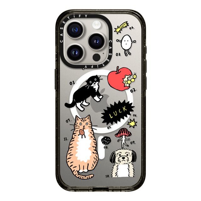 Chocolateye x CASETiFY iPhone 15 Pro Case Black Impact Case MagSafe Compatible Mo and Friends 02 Chocolateye x CASETiFY iPhone 15 Pro Case Black Impact Case MagSafe Compatible Mo and Friends 02