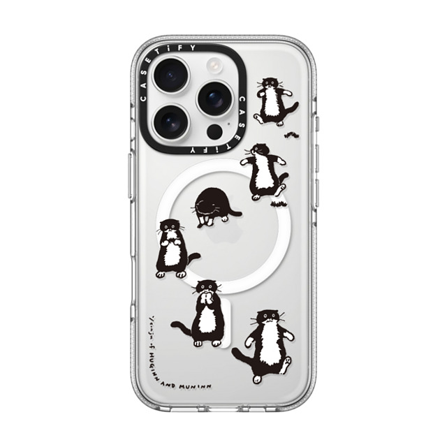Chocolateye x CASETiFY iPhone 16 Pro ケース クリア クリア ケース MagSafe対応 A SMALL HUNTER