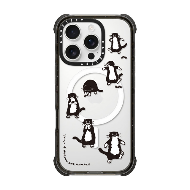 Chocolateye x CASETiFY iPhone 16 Pro Case Black ウルトラ インパクトケース MagSafe 対応 A SMALL HUNTER Chocolateye x CASETiFY iPhone 16 Pro Case Black ウルトラ インパクトケース MagSafe 対応 A SMALL HUNTER