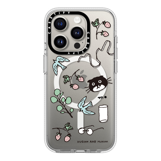 Chocolateye x CASETiFY iPhone 15 Pro ケース クリア クリア ケース MagSafe対応 small things