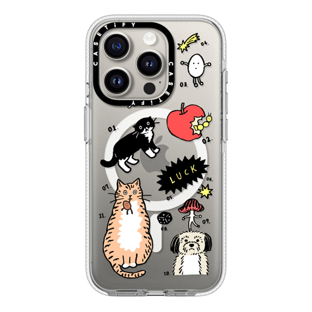 Chocolateye x CASETiFY iPhone 15 Pro Case Clear Clear Case MagSafe Compatible Mo and Friends 02 Chocolateye x CASETiFY iPhone 15 Pro Case Clear Clear Case MagSafe Compatible Mo and Friends 02