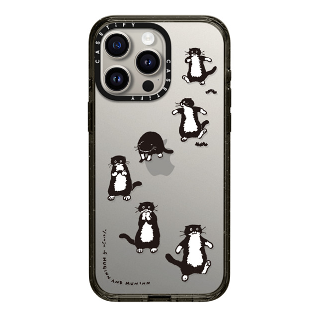 Chocolateye x CASETiFY iPhone 15 Pro Max ケース ブラック インパクトケース A SMALL HUNTER