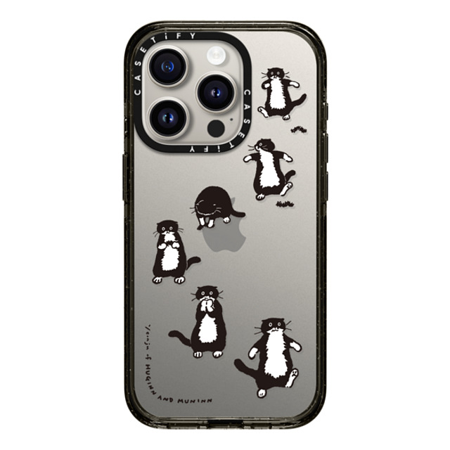 Chocolateye x CASETiFY iPhone 15 Pro ケース ブラック インパクトケース A SMALL HUNTER