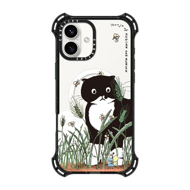 Chocolateye x CASETiFY iPhone 16 Plus Case Black バウンスケース MODAERI's summer Chocolateye x CASETiFY iPhone 16 Plus Case Black バウンスケース MODAERI's summer
