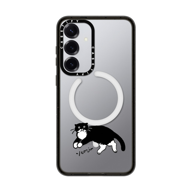 Chocolateye x CASETiFY Galaxy S25+ Case Cat,Animal Black マグネット式 インパクトケース MODAERI's rest time New iPhone Chocolateye x CASETiFY Galaxy S25+ Case Cat,Animal Black マグネット式 インパクトケース MODAERI's rest time New iPhone