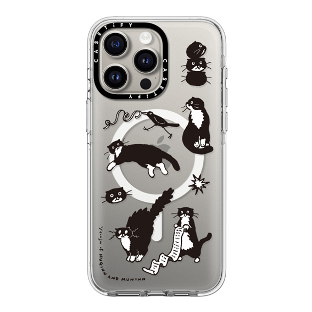 Chocolateye x CASETiFY iPhone 15 Pro Max ケース クリア クリア ケース MagSafe対応 MY MODAERI