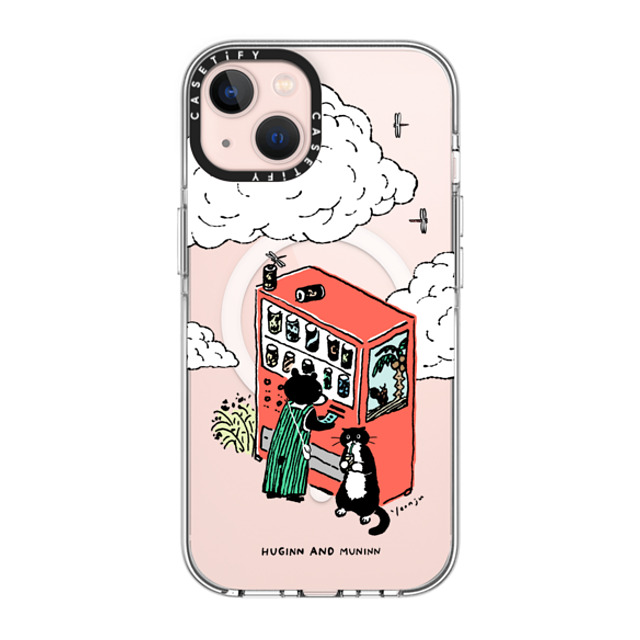 Chocolateye x CASETiFY iPhone 13 ケース クリア クリア ケース MagSafe対応 MODAERI AND B. B