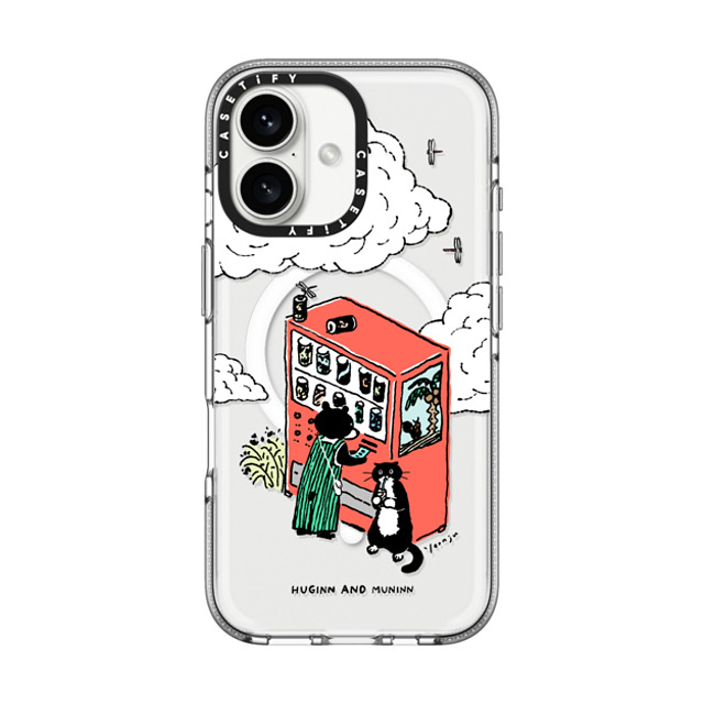 Chocolateye x CASETiFY iPhone 16 ケース クリア クリア ケース MagSafe対応 MODAERI AND B. B
