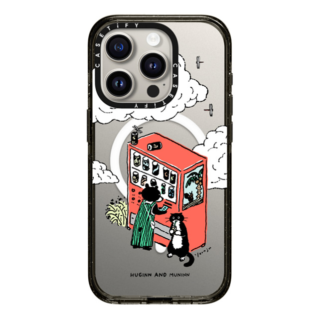 Chocolateye x CASETiFY iPhone 15 Pro ケース ブラック インパクトケース MagSafe対応 MODAERI AND B. B