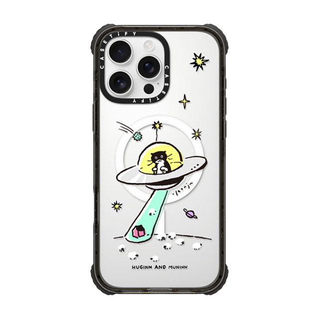 Chocolateye x CASETiFY iPhone 16 Pro Max Case Cat,Animal Black ウルトラ インパクトケース MagSafe 対応 MODAERI IN UFO Father's Day Chocolateye x CASETiFY iPhone 16 Pro Max Case Cat,Animal Black ウルトラ インパクトケース MagSafe 対応 MODAERI IN UFO Father's Day